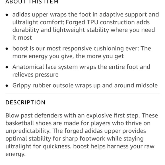 NEW💫Adidas Men’s Crazy Explosive Basketball Shoes - Picture 17 of 17